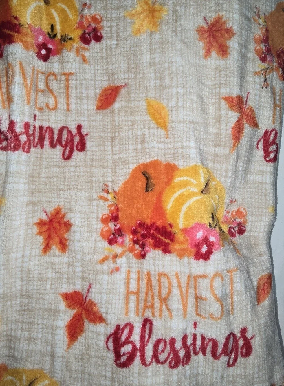 Harvest Blessings Plush Trow
